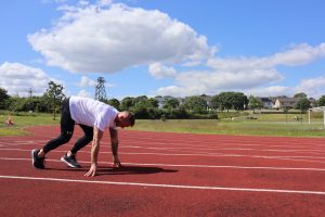 jason cafferkey on running track ireland